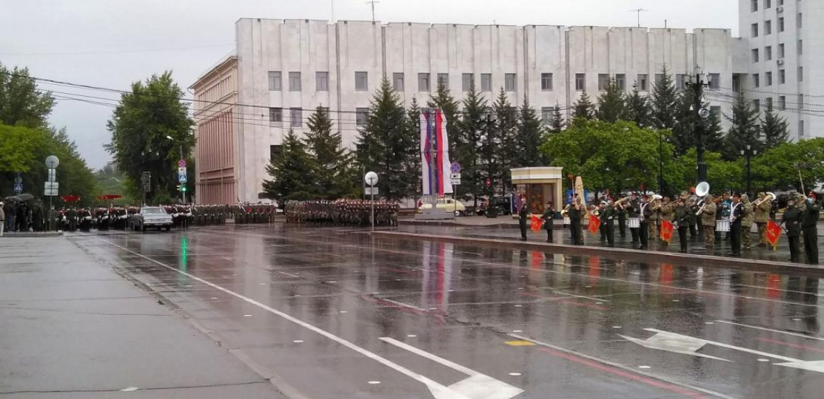 Парад Победы-2020 проходит в Хабаровске (ТРАНСЛЯЦИЯ)