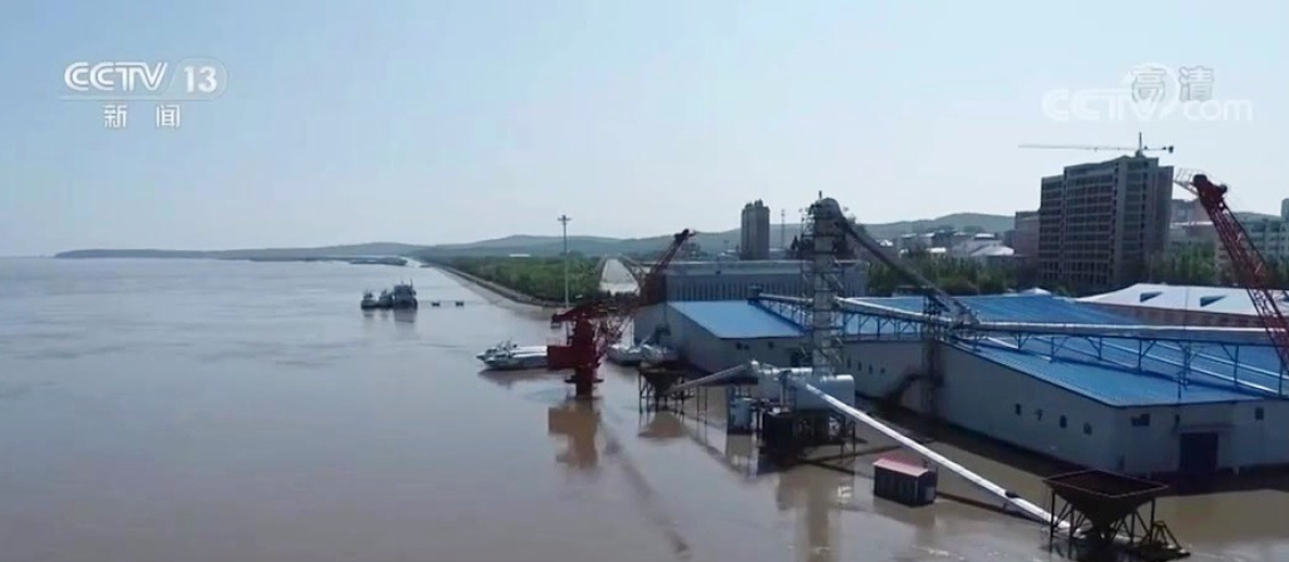 В соседнем с Хабаровском китайском городе утонул порт