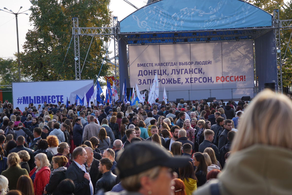 Хабаровчане поддержали выбор жителей Новороссии о вхождении в состав России