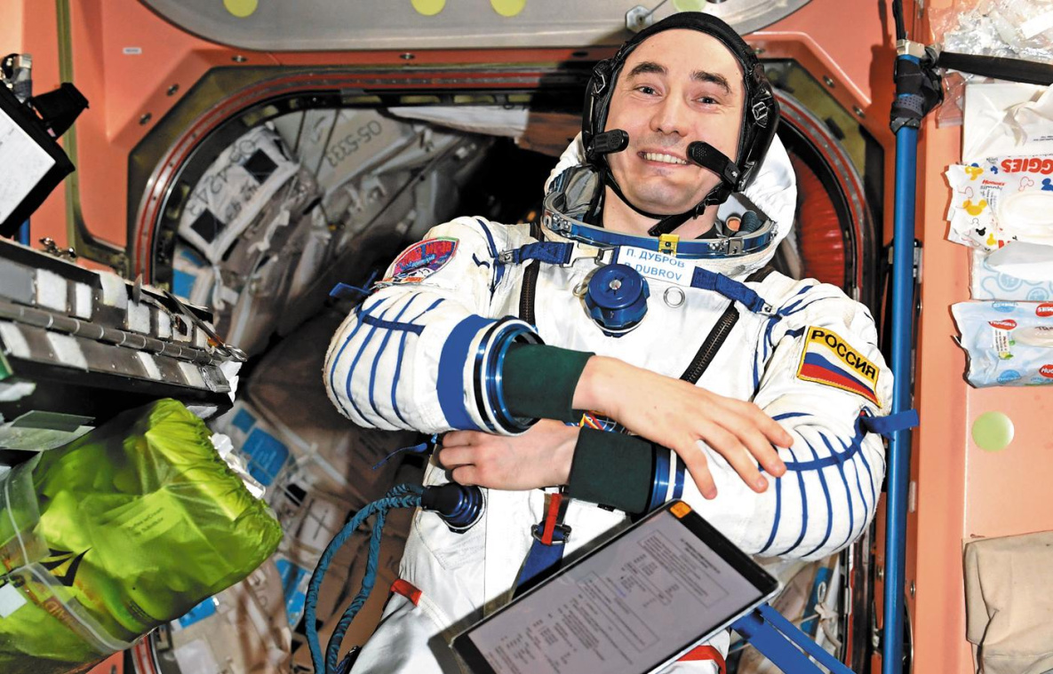 Хабаровский космонавт Пётр Дубров готовится к возвращению на Землю