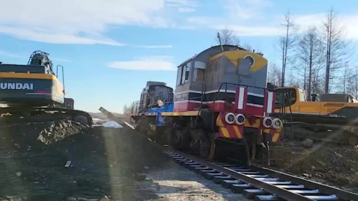 Первый тепловоз встал на рельсы новой железной дороги в Хабаровском крае
