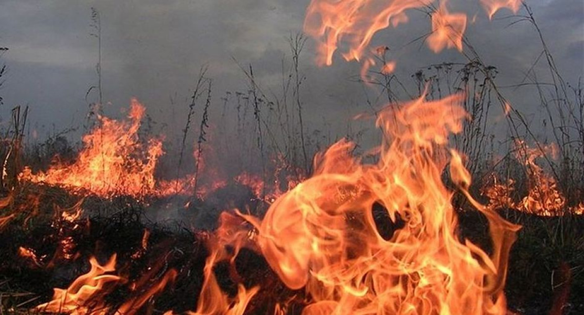 Первый зимний пожар потушили в Хабаровском крае