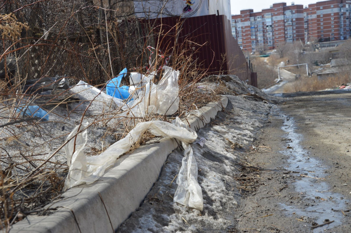 Хабаровск потонул в грудах мусора