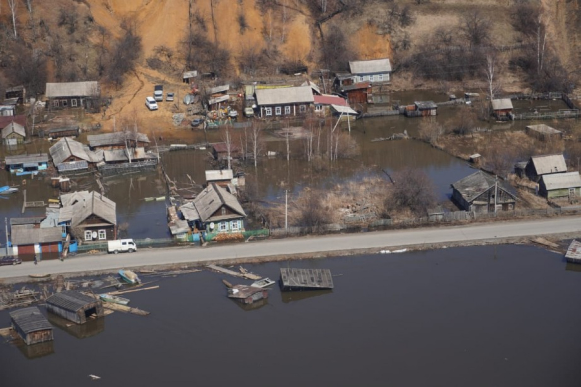 Вода начала отступать от поселений Николаевского района