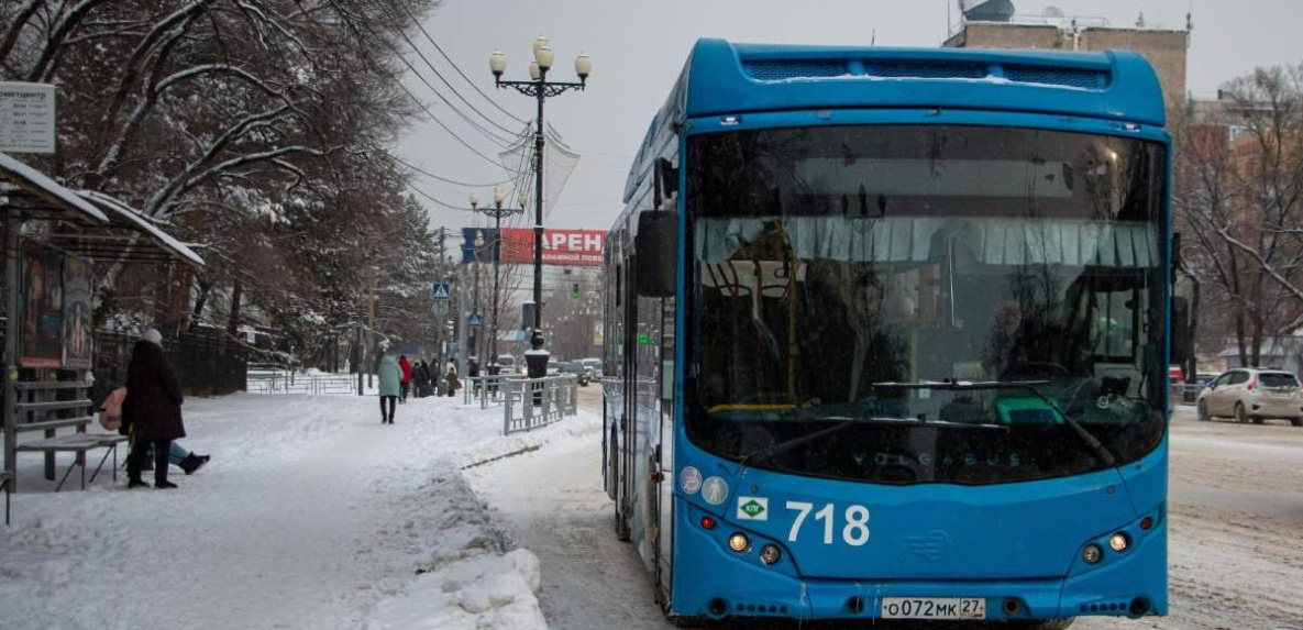 На новогодние праздники в Хабаровске изменится движение автобусов