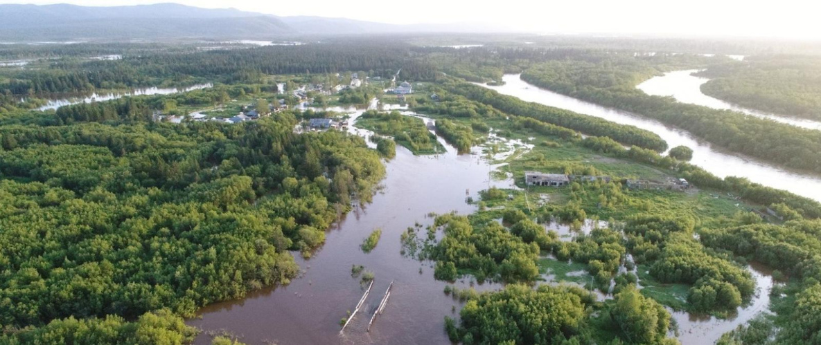 В Хабаровском крае начались дождевые паводки