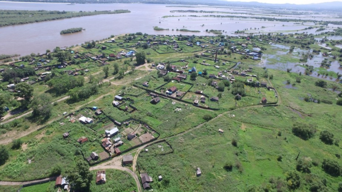 В десяти районах Хабаровского края ввели режим ЧС из-за паводков