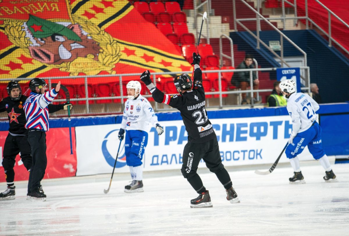 Финал Чемпионата России по бенди «СКА-Нефтяник» и «Кузбасс» сыграют в Хабаровске
