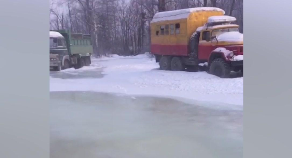 Ледяной потоп случился в Хабаровском крае
