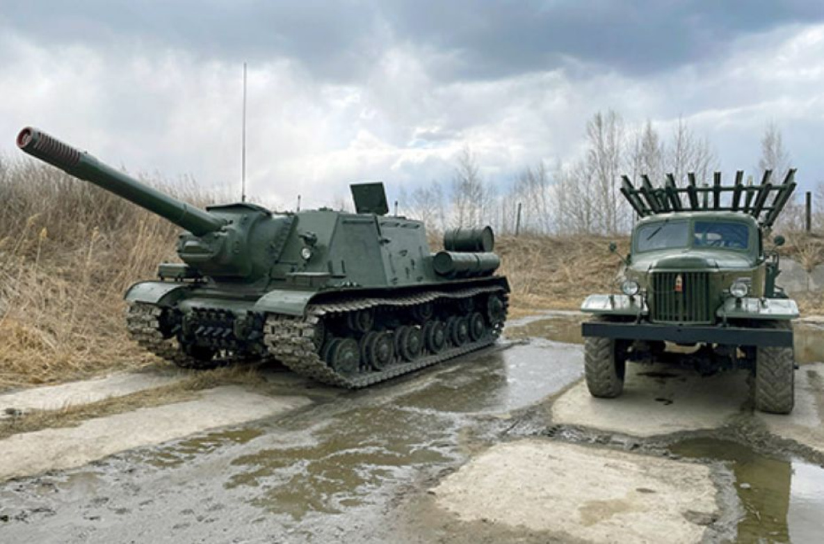Редкую СУ-152 «Зверобой» увидит Хабаровск на Параде Победы