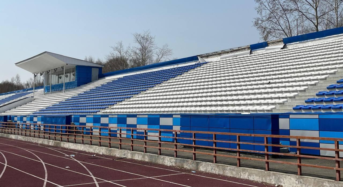 Стадион «Смена» в Комсомольске-на-Амуре реконструируют в 2025 году