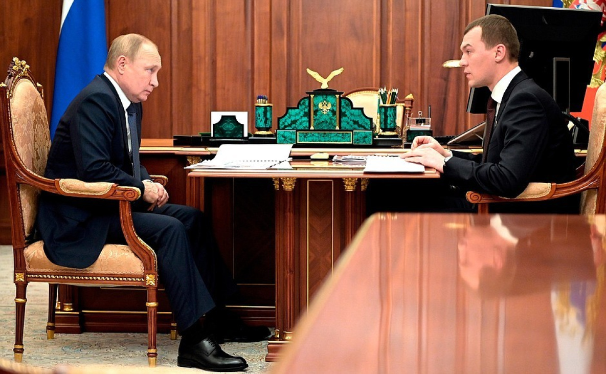 Михаил Дегтярев встретился в Кремле с президентом России
