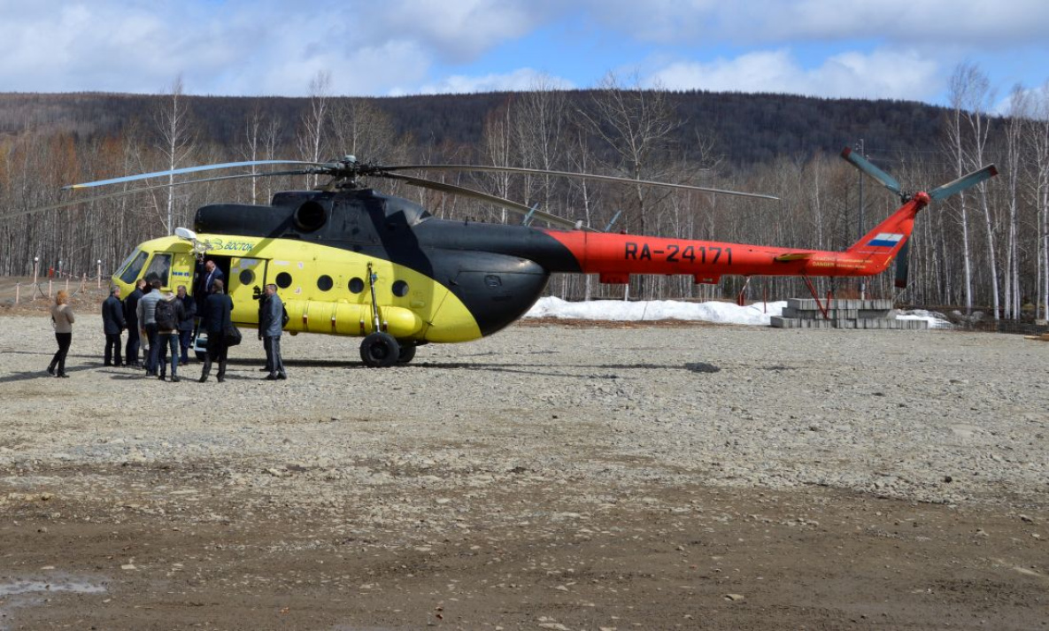 Вертолётные рейсы из Хабаровска в Новокуровку выполнит новый авиаперевозчик