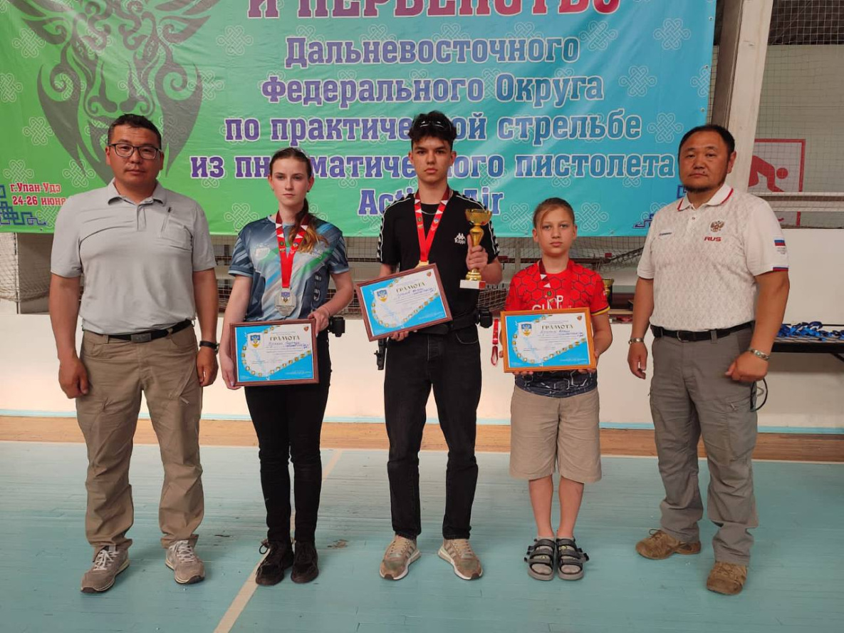Стрелки из Хабаровска завоевали пять медалей новой дисциплины «Action Air»