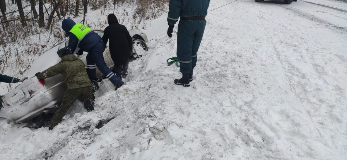 Снегопад в Хабаровском крае привел к 410 ДТП