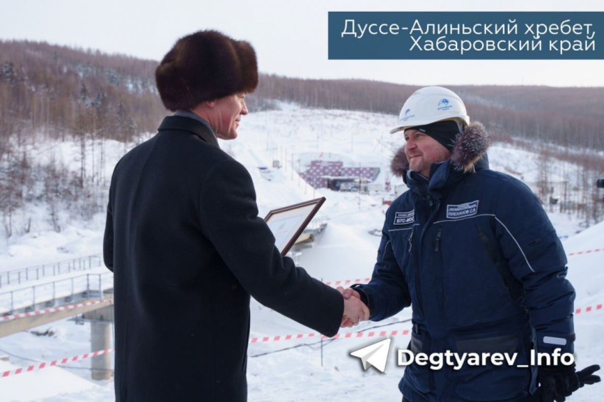 Сбойка нового Дуссе-Алиньского тоннеля на БАМ прошла в Хабаровском крае