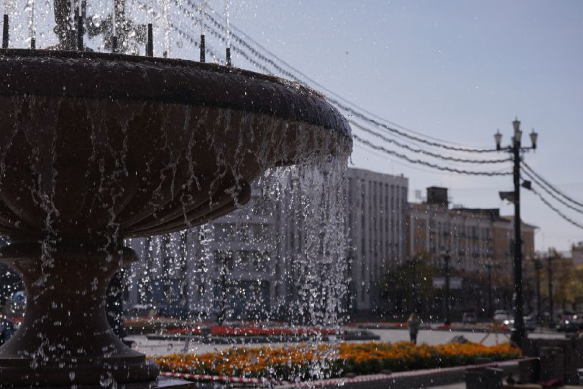 Городские фонтаны заработают в Хабаровске 1 мая