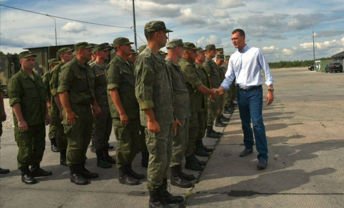 Бойцы добровольческого батальона «Генерал Корф» готовятся помочь Донбассу